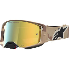Alpinestars Supertech Goggles - Lone - Camo Desert - Gold Mirror Lens [MPN: 5100627-8068]_2701332
