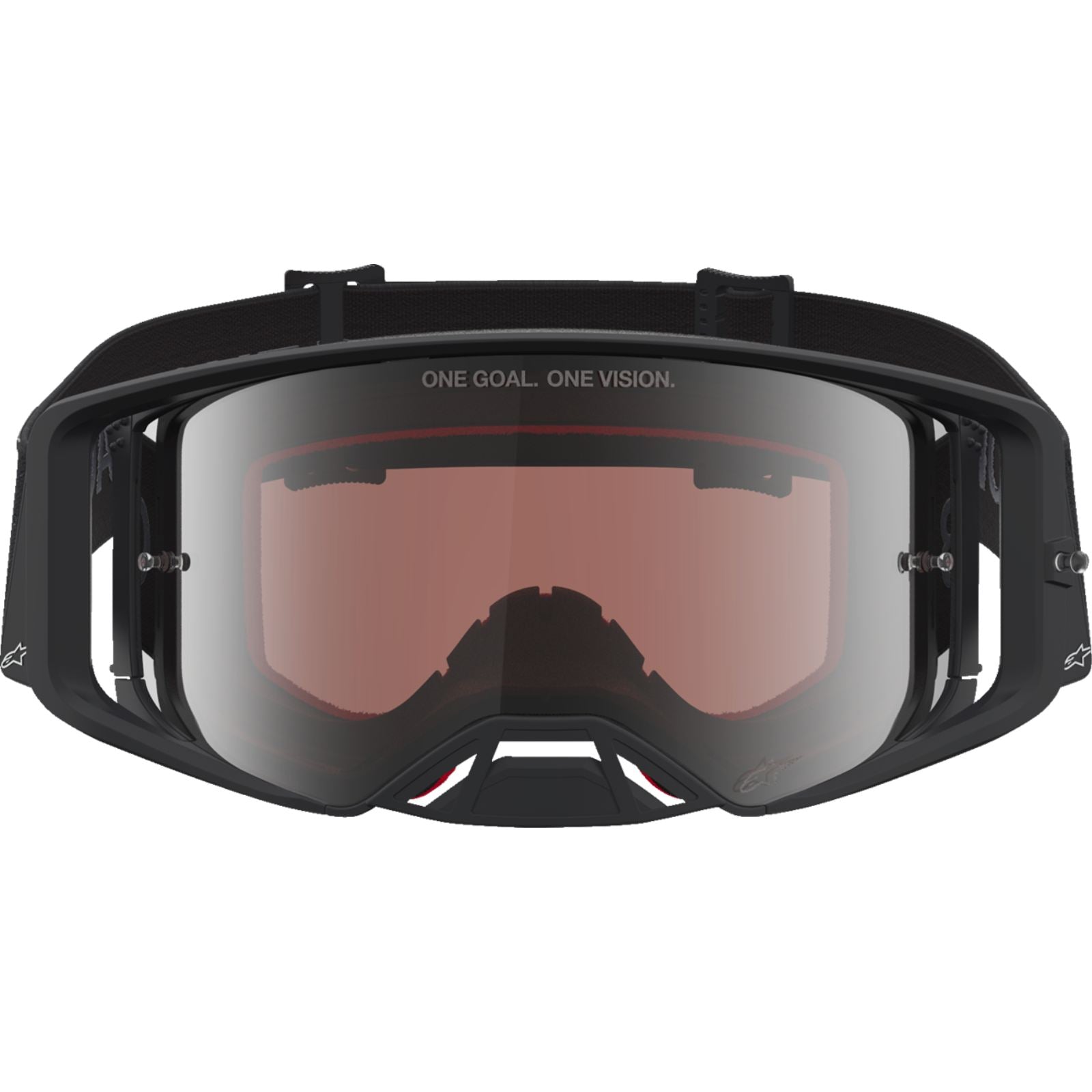 Alpinestars Supertech Goggles - Vesta - Matte Black/Silver - Silver Mirror Lens [MPN: 5100727-1728]_2701181