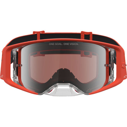 Alpinestars Supertech Goggles - Vesta - Orange/Silver - Silver Mirror Lens [MPN: 5100727-4013]_2702360