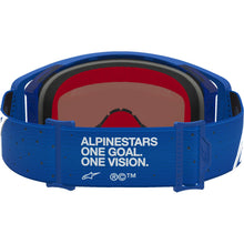 Alpinestars Supertech Goggles - Vesta - Blithe BL/White - Blue Mirror Lens [MPN: 5100727-7353]_2701191