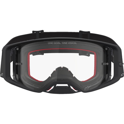 Alpinestars Supertech Goggles - Vesta - Matte Black/Silver - Clear Lens [MPN: 5100827-1745]_2700889