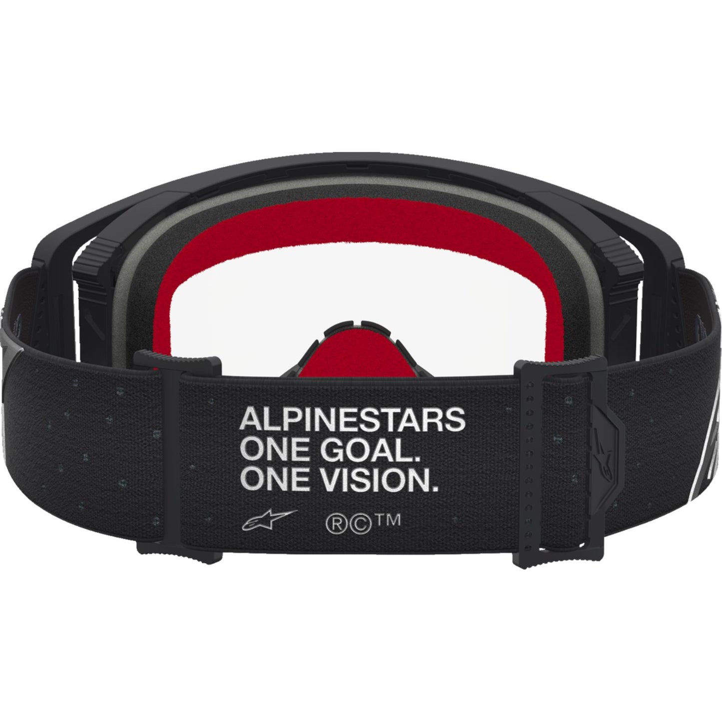 Alpinestars Supertech Goggles - Vesta - Matte Black/Silver - Clear Lens [MPN: 5100827-1745]_2701881