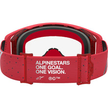 Alpinestars Supertech Goggles - Vesta - Chrome/Red - Clear Lens [MPN: 5100827-3238]_2701153