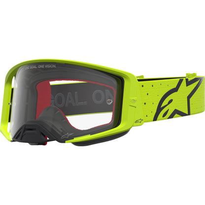 Alpinestars Supertech Goggles - Vesta - Fluo Yellow/Black - Clear Lens [MPN: 5100827-5012]_2700917