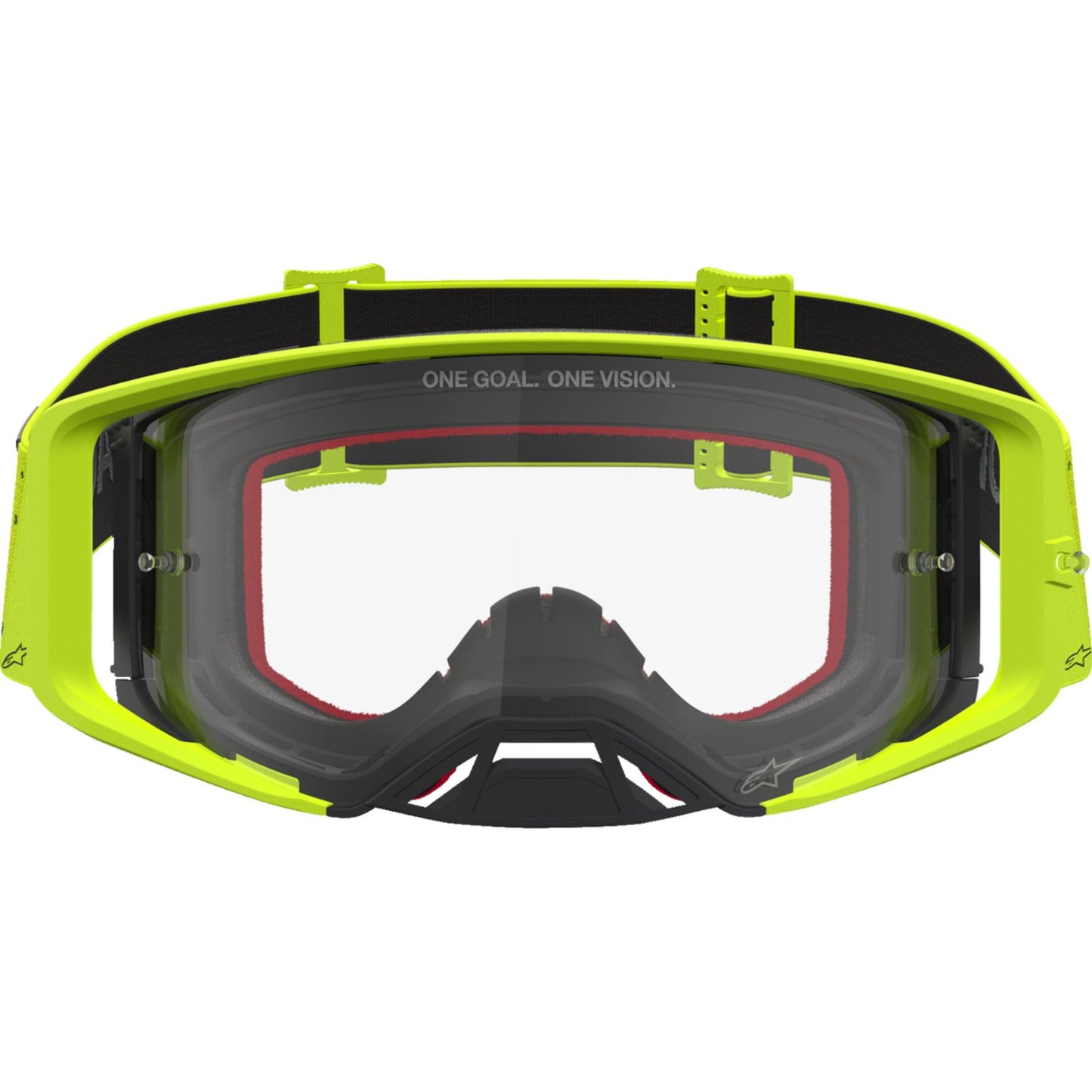 Alpinestars Supertech Goggles - Vesta - Fluo Yellow/Black - Clear Lens [MPN: 5100827-5012]_2701192