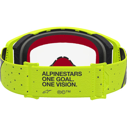 Alpinestars Supertech Goggles - Vesta - Fluo Yellow/Black - Clear Lens [MPN: 5100827-5012]_2702263