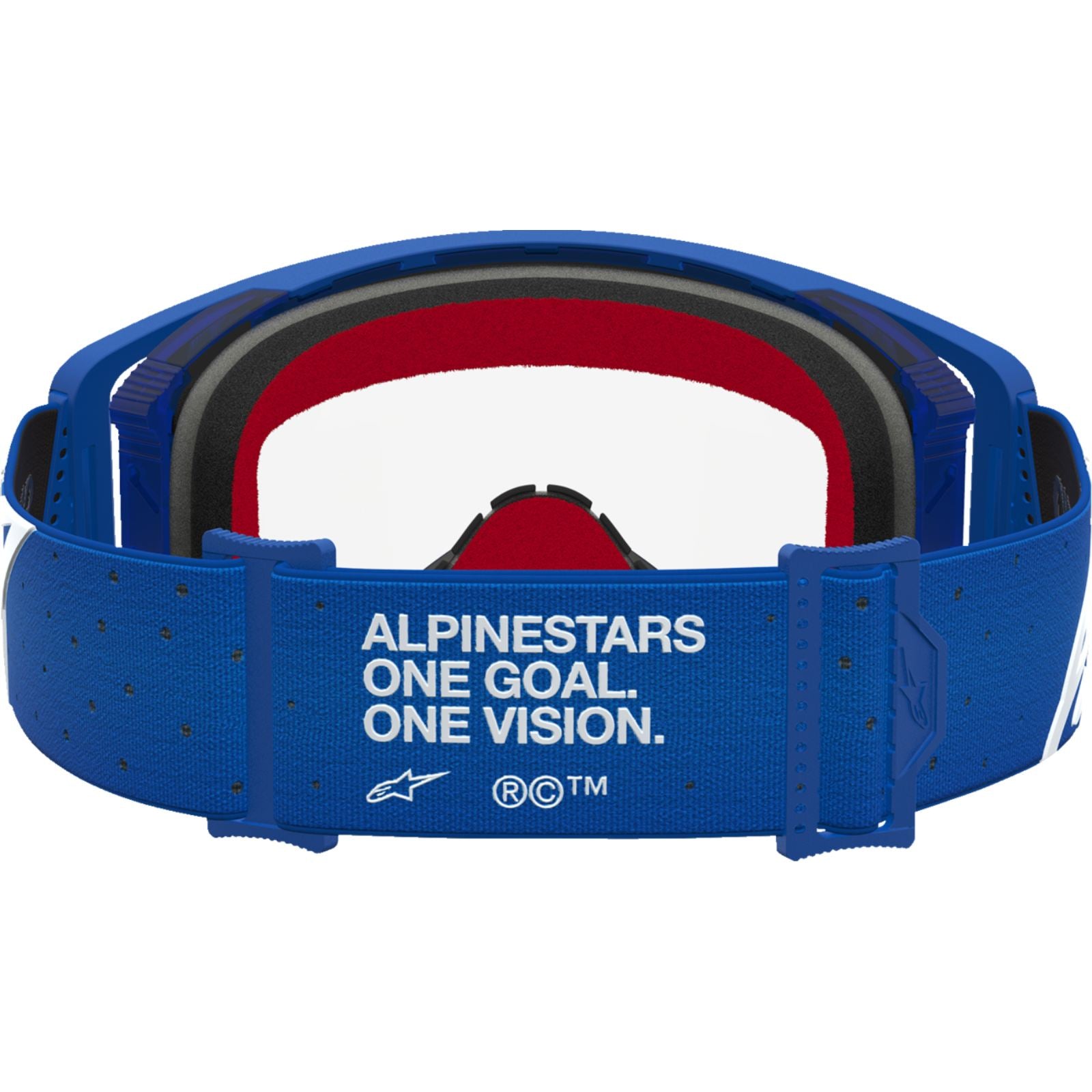 Alpinestars Supertech Goggles - Vesta - Blue/White - Clear Lens [MPN: 5100827-7371]_2701697