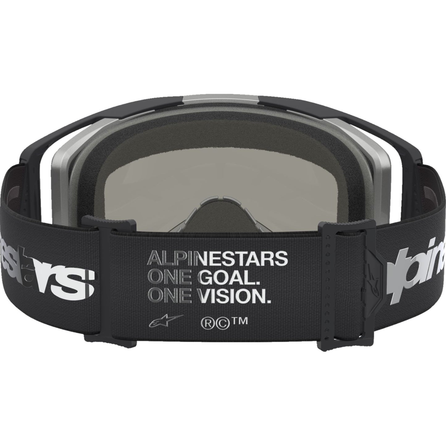 Alpinestars Vision 8 Goggles - Amber - Black/Silver - Silver Mirror Lens [MPN: 5101427-1728]_2701838