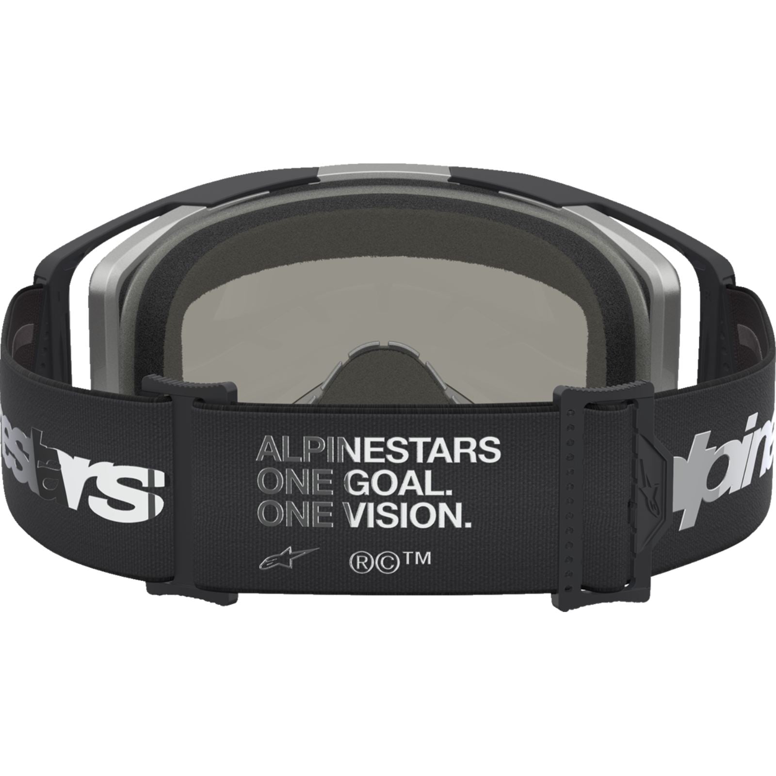 Alpinestars Vision 8 Goggles - Amber - Black/Silver - Silver Mirror Lens [MPN: 5101427-1728]_2701838