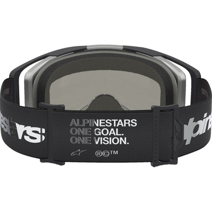 Alpinestars Vision 8 Goggles - Amber - Black/Silver - Silver Mirror Lens [MPN: 5101427-1728]_2701838