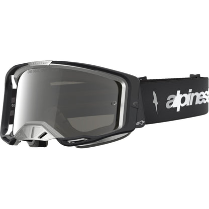 Alpinestars Vision 8 Goggles - Amber - Black/Silver - Silver Mirror Lens [MPN: 5101427-1728]_2702026