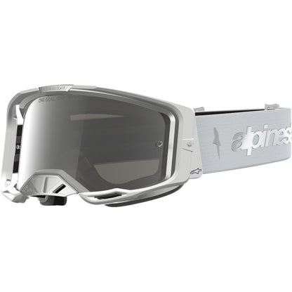 Alpinestars Vision 8 Goggles - Amber - White/Silver - Silver Mirror Lens [MPN: 5101427-2096]_2700937