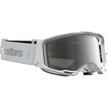 Alpinestars Vision 8 Goggles - Amber - White/Silver - Silver Mirror Lens [MPN: 5101427-2096]_2702082