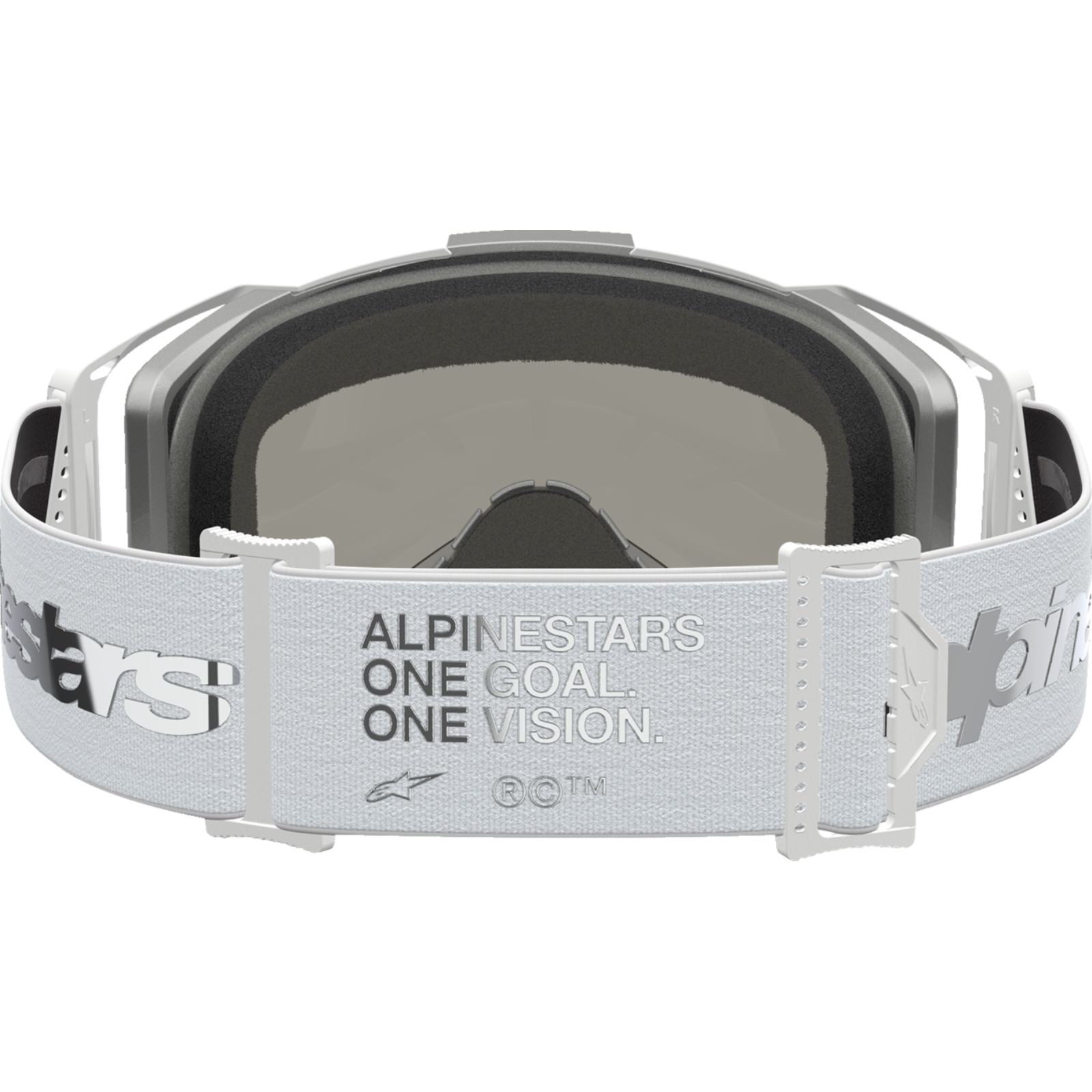 Alpinestars Vision 8 Goggles - Amber - White/Silver - Silver Mirror Lens [MPN: 5101427-2096]_2702083