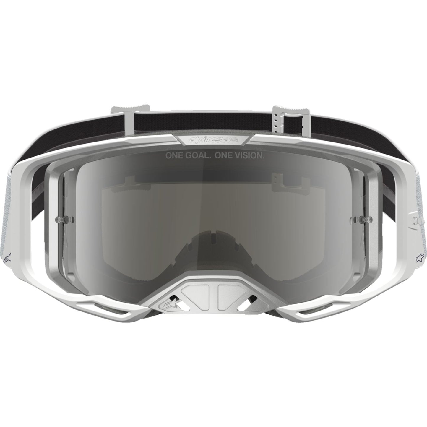 Alpinestars Vision 8 Goggles - Amber - White/Silver - Silver Mirror Lens [MPN: 5101427-2096]_2702084