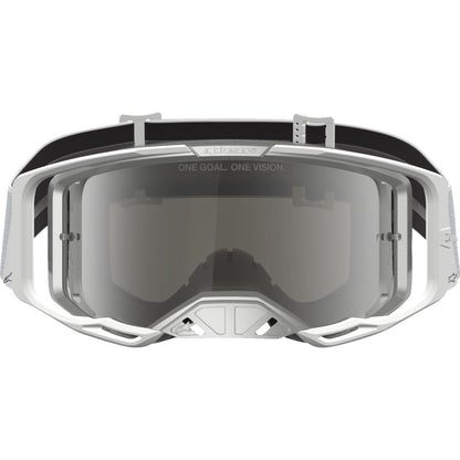 Alpinestars Vision 8 Goggles - Amber - White/Silver - Silver Mirror Lens [MPN: 5101427-2096]_2702084