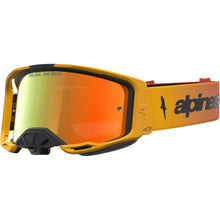 Alpinestars Vision 8 Goggles - Amber - Fire Red/Black - Red Mirror Lens [MPN: 5101427-3235]_2701382