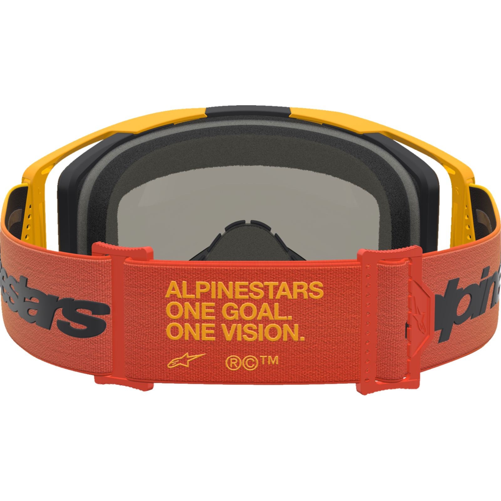 Alpinestars Vision 8 Goggles - Amber - Fire Red/Black - Red Mirror Lens [MPN: 5101427-3235]_2702361