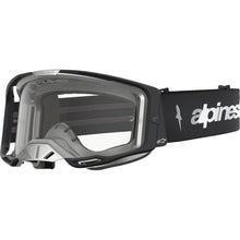 Alpinestars Vision 8 Goggles - Amber - Black/Silver - Clear Lens [MPN: 5101527-1742]_2701453
