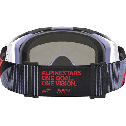 Alpinestars Vision 8 Goggles - Maven - Lavender/Black - Pink Mirror Lens [MPN: 5101627-3234]_2700863