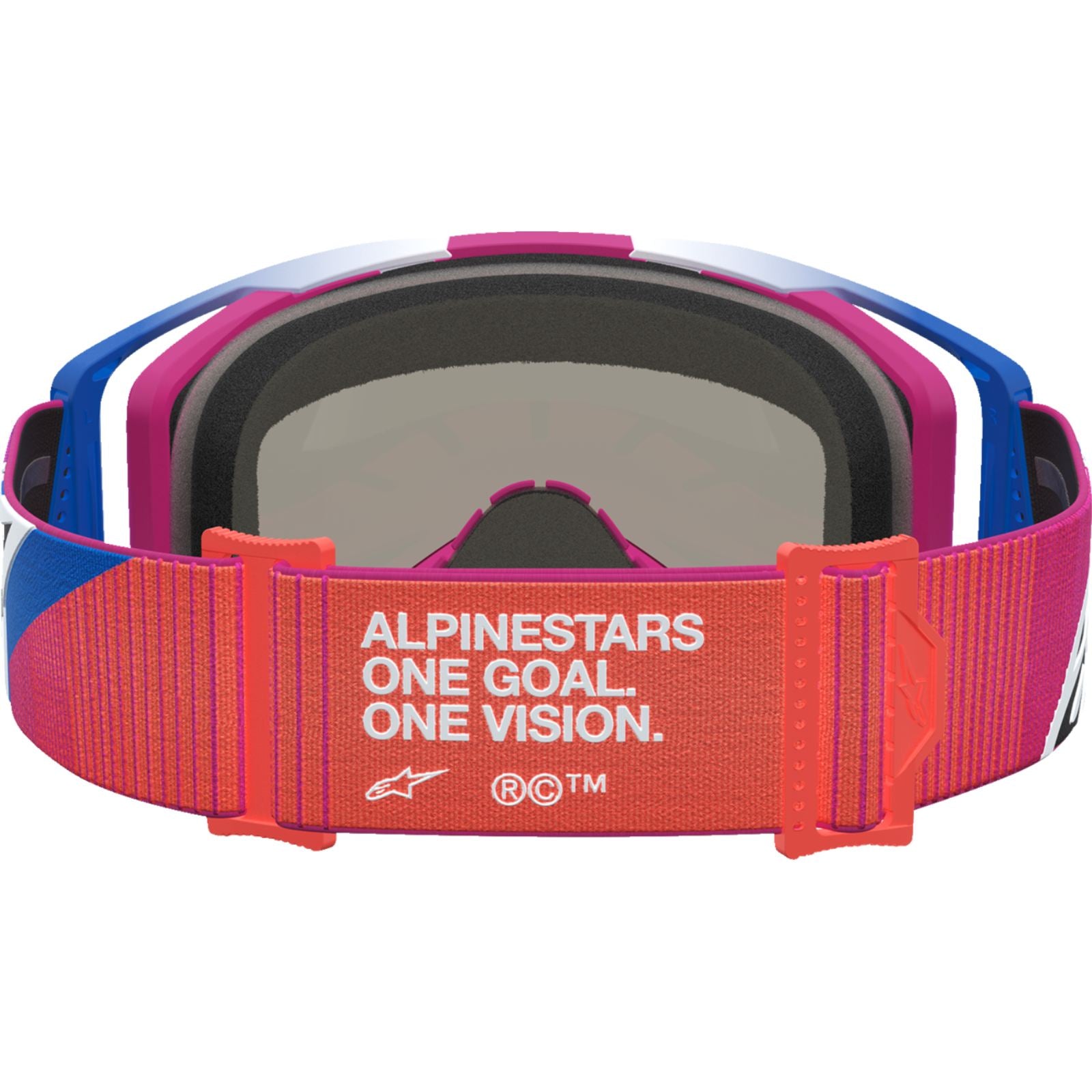 Alpinestars Vision 8 Goggles - Maven - Fire Red/Black - Red Mirror Lens [MPN: 5101627-3235]_2701612