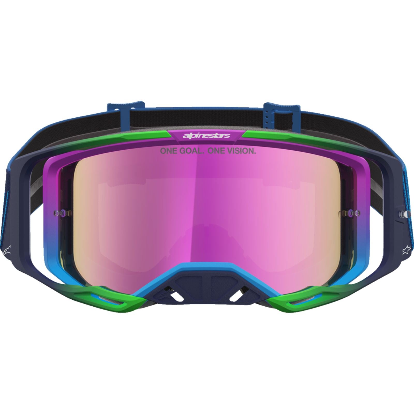 Alpinestars Vision 8 Goggles - Maven - Blithe Blue/Purple - Pink Mirror Lens [MPN: 5101627-7358]_2701190