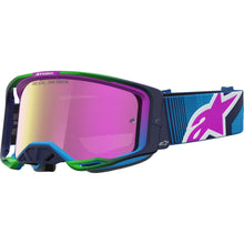 Alpinestars Vision 8 Goggles - Maven - Blithe Blue/Purple - Pink Mirror Lens [MPN: 5101627-7358]_2701704