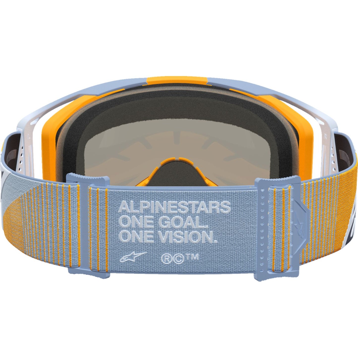 Alpinestars Vision 8 Goggles - Maven - Dust Blue/Orange - Silver Mirror Lens [MPN: 5101627-7366]_2700855