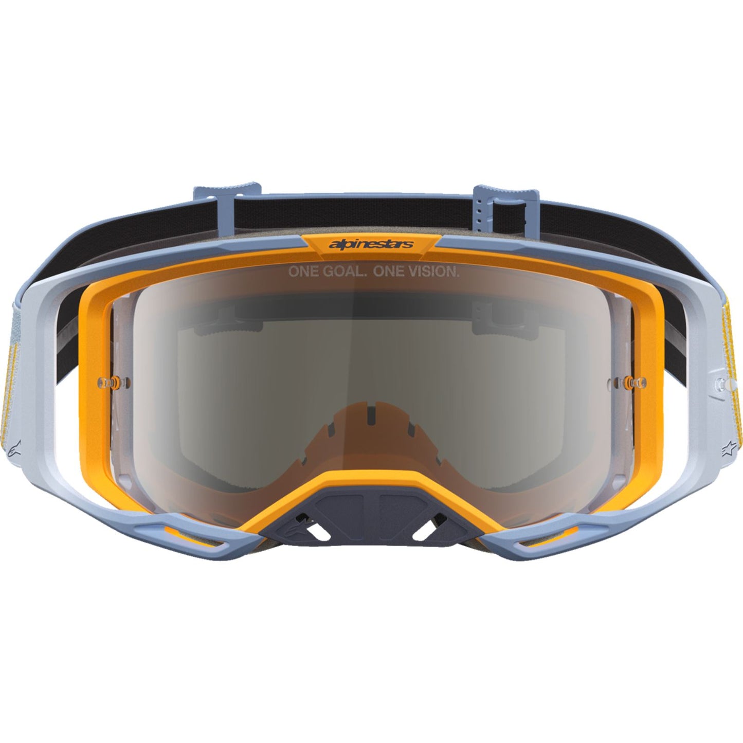 Alpinestars Vision 8 Goggles - Maven - Dust Blue/Orange - Silver Mirror Lens [MPN: 5101627-7366]_2701547