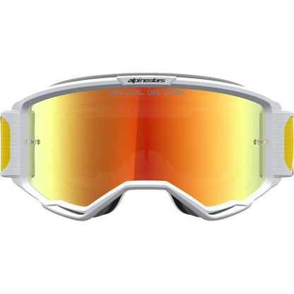 Alpinestars Vision 5 Goggles - Drag - Orange/Red - Red Mirror Lens [MPN: 5101727-4009]_2700854