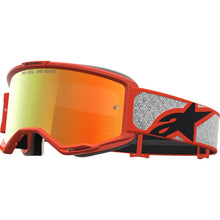 Alpinestars Vision 5 Goggles - Rora - Silver/Orange - Red Mirror Lens [MPN: 5101927-1741]_2702365