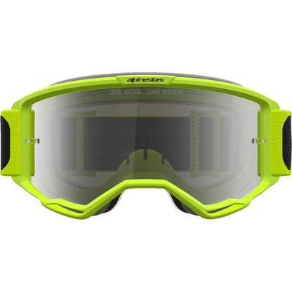 Alpinestars Vision 5 Goggles - Rora - Yellow Fluo/Black - Silver Mirror Lens [MPN: 5101927-1744]_2702129