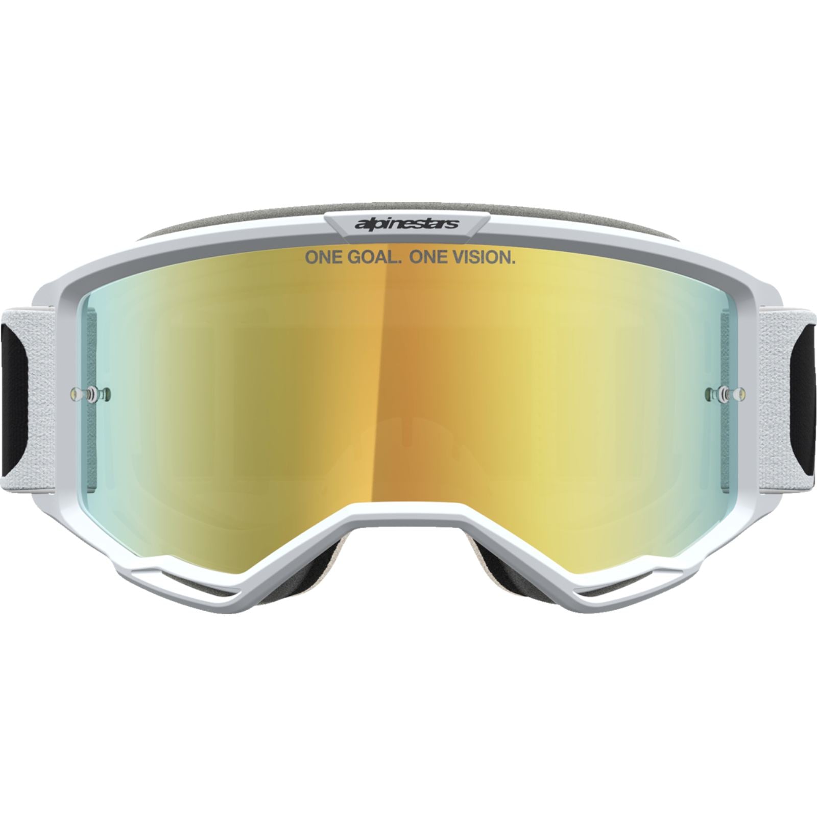 Alpinestars Vision 5 Goggles - Rora - Black/White - Gold Mirror Lens [MPN: 5101927-1762]_2702314