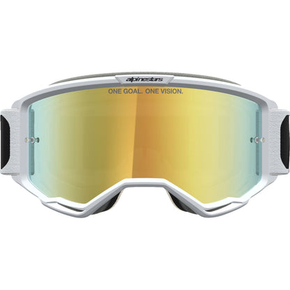 Alpinestars Vision 5 Goggles - Rora - Black/White - Gold Mirror Lens [MPN: 5101927-1762]_2702314
