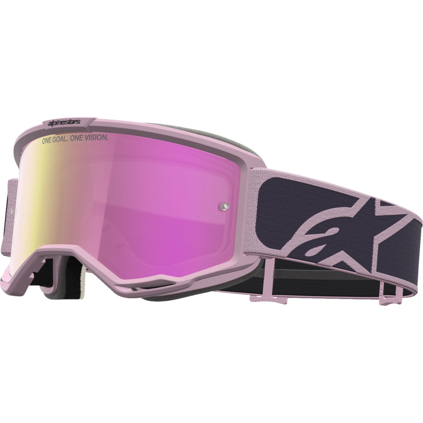 Alpinestars Vision 5 Goggles - Rora - Graystone/Old Pink - Pink Mirror Lens [MPN: 5101927-9356]_2700931