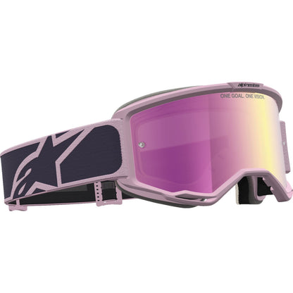 Alpinestars Vision 5 Goggles - Rora - Graystone/Old Pink - Pink Mirror Lens [MPN: 5101927-9356]_2701880
