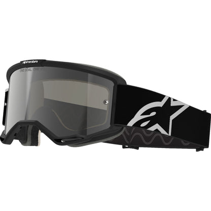 Alpinestars Vision 5 Goggles - Corp - Black/White - Silver Mirror Lens [MPN: 5102127-1763]_2702027