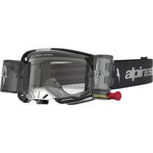 Alpinestars Vision 8 Goggles - Amber - Roll-Off - Black/Silver - Clear Lens [MPN: 5103327-1742]_2702089