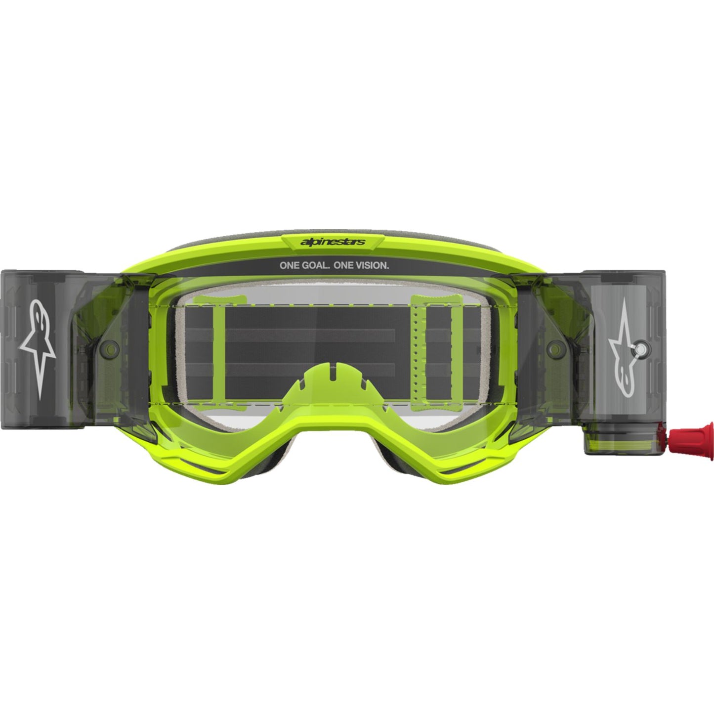 Alpinestars Vision 5 Goggles - Rora - Roll-Off - Fluo Yellow/Black - Clear Lens [MPN: 5103427-5012]_2702130