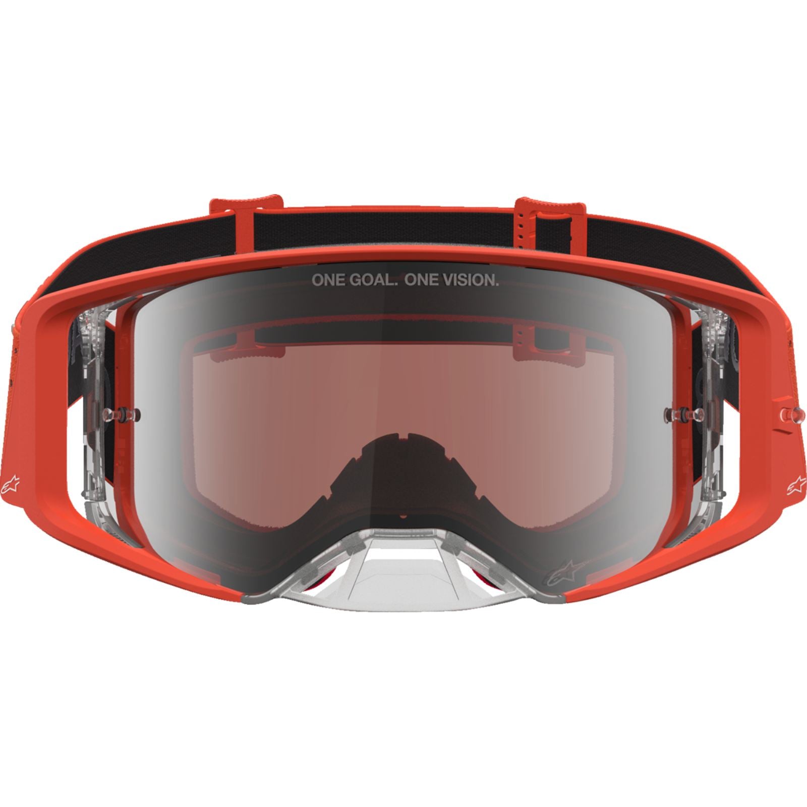 Alpinestars Youth Vision Goggles - Vesta - Orange/Silver - Silver Mirror Lens [MPN: 5140127-4013]_2702161