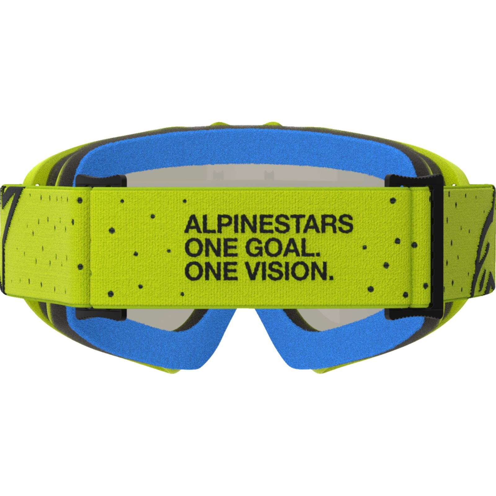 Alpinestars Youth Vision Goggles - Vesta - Yellow Fluo/Black - Red Mirror Lens [MPN: 5140127-5002]_2700936
