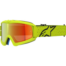 Alpinestars Youth Vision Goggles - Vesta - Yellow Fluo/Black - Red Mirror Lens [MPN: 5140127-5002]_2701154