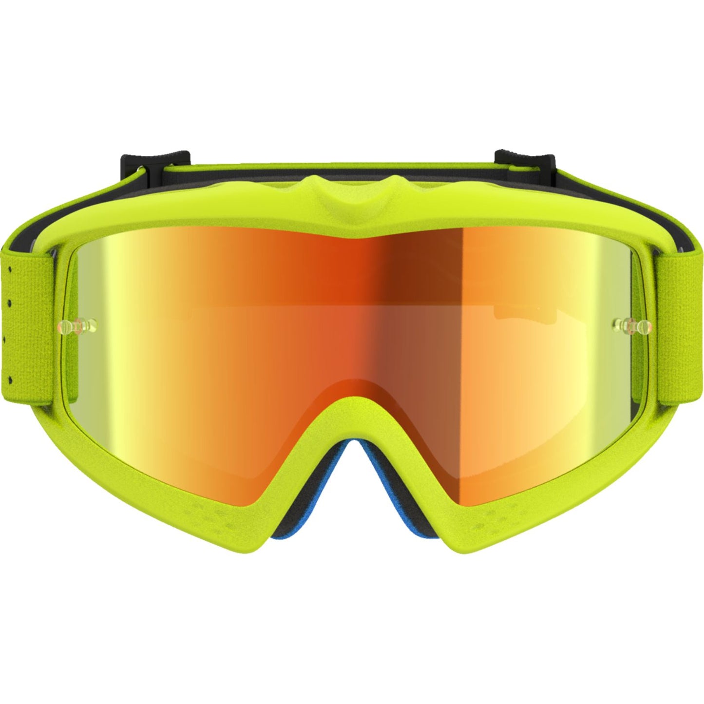 Alpinestars Youth Vision Goggles - Vesta - Yellow Fluo/Black - Red Mirror Lens [MPN: 5140127-5002]_2701331