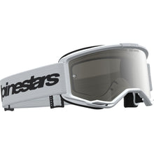 Alpinestars Vision 3 Goggles - Wordmark - White/Black - Silver Mirror Lens [MPN: 5103225-2094]_2700935