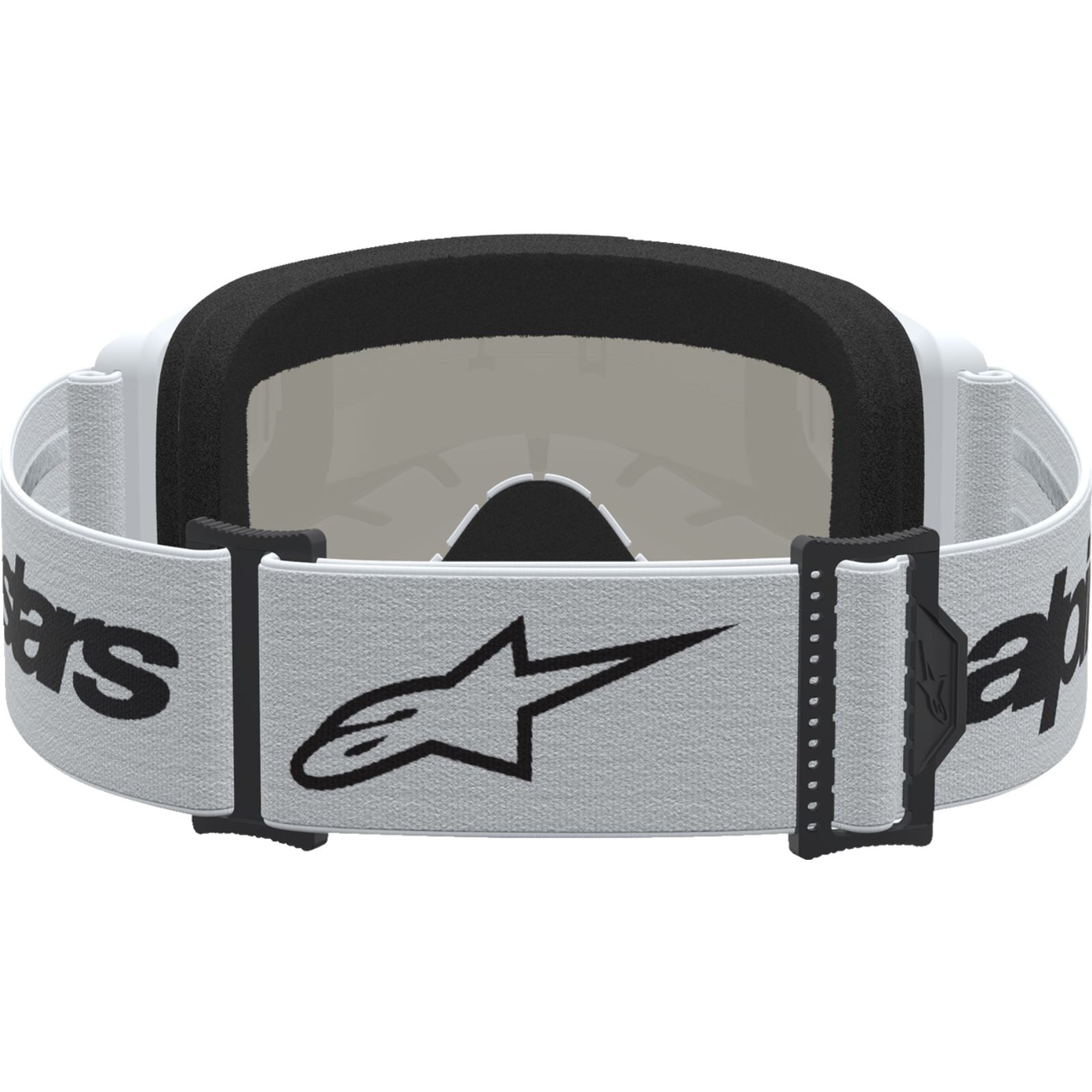 Alpinestars Vision 3 Goggles - Wordmark - White/Black - Silver Mirror Lens [MPN: 5103225-2094]_2702230