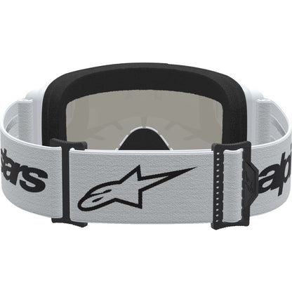 Alpinestars Vision 3 Goggles - Wordmark - White/Black - Silver Mirror Lens [MPN: 5103225-2094]_2702230