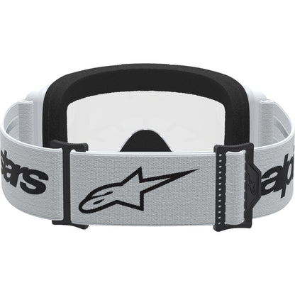 Alpinestars Vision 3 Goggles - Wordmark - White/Black - Clear Lens [MPN: 5103325-2097]_2700852