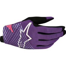 Alpinestars Radar Pro Gloves - Deep Purple/Black_2700904