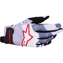 Alpinestars Radar Gloves - Ash Gray/Light Lilac/Red/Black_2702079