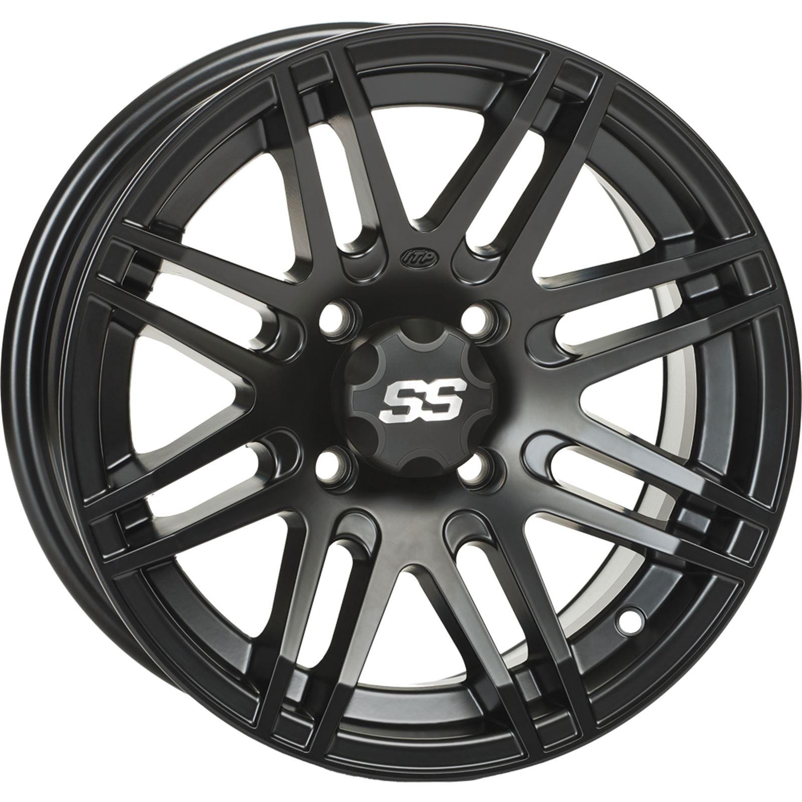 ITP SS316 Matte Black 12x7 4/110 2+5 1228555536B_215065